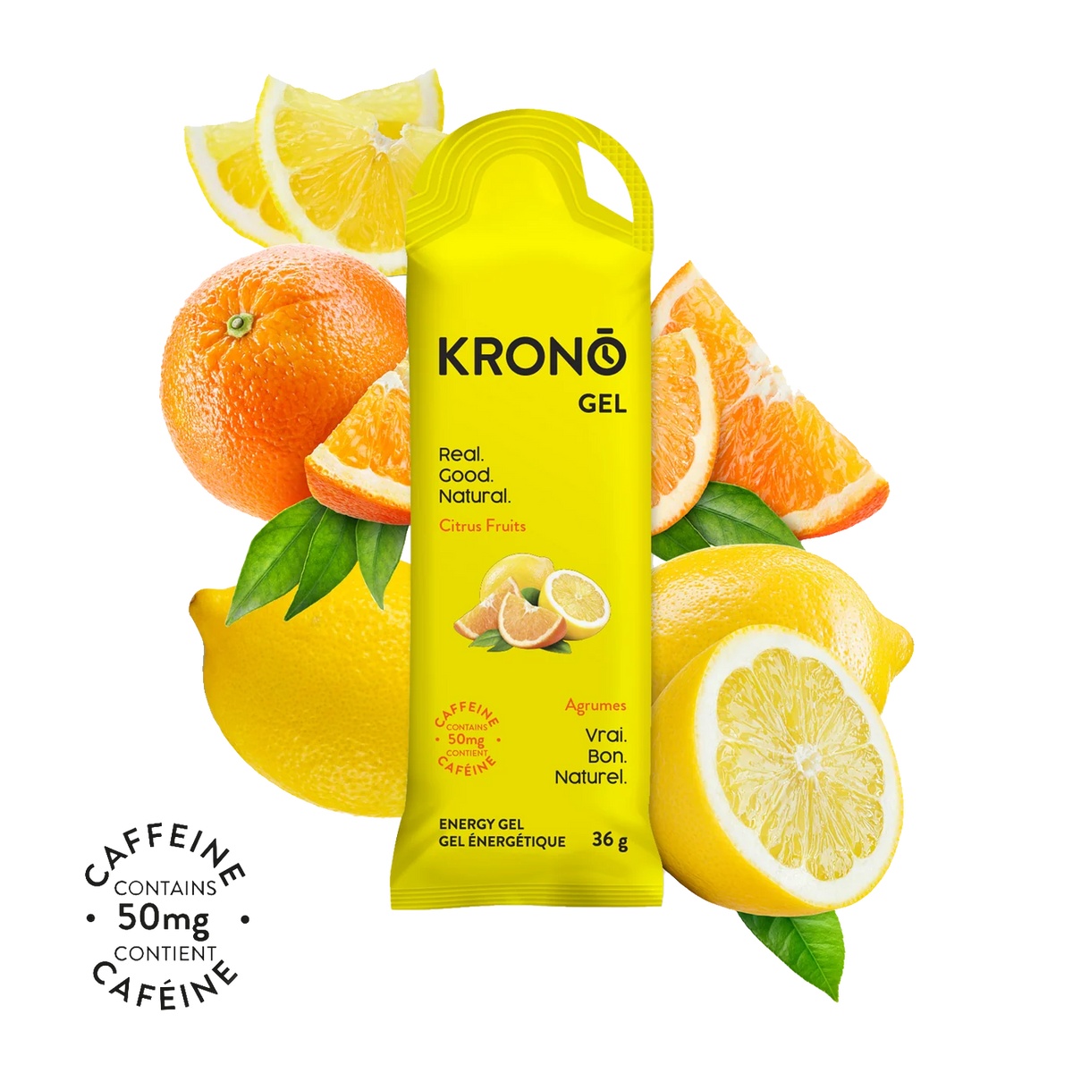 Krono Energy Gel - Citrus Fruits, 36 g sachet
