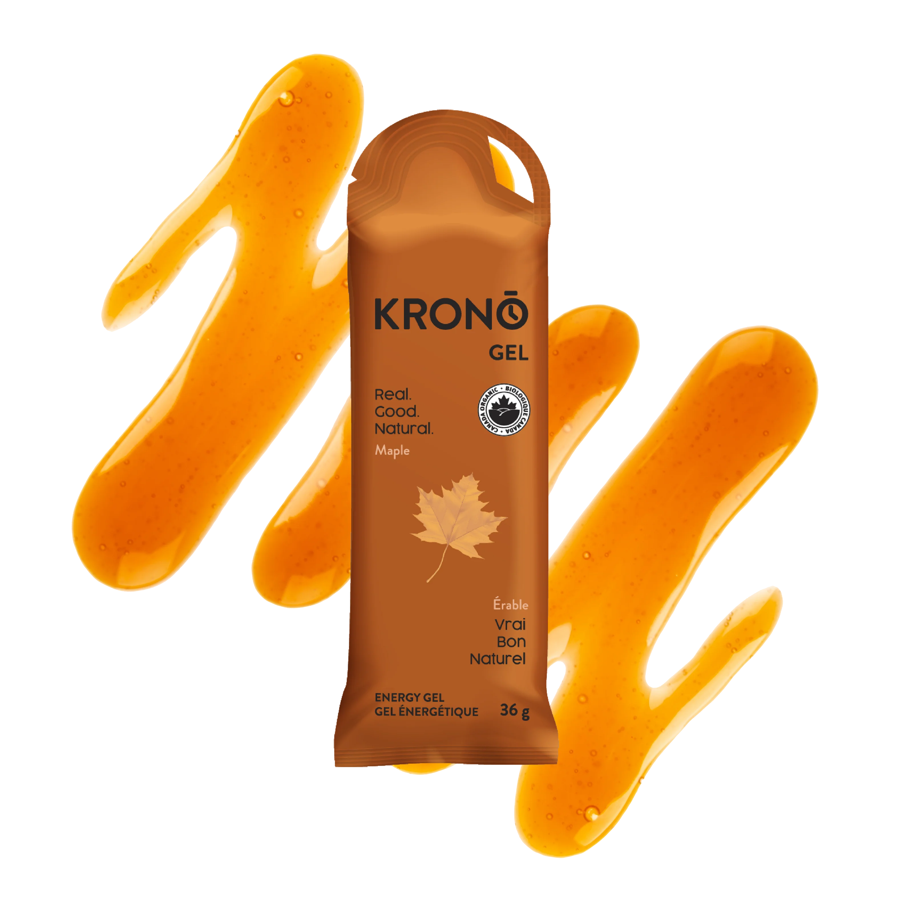 Krono Energy Gel - Maple, 36 g sachet