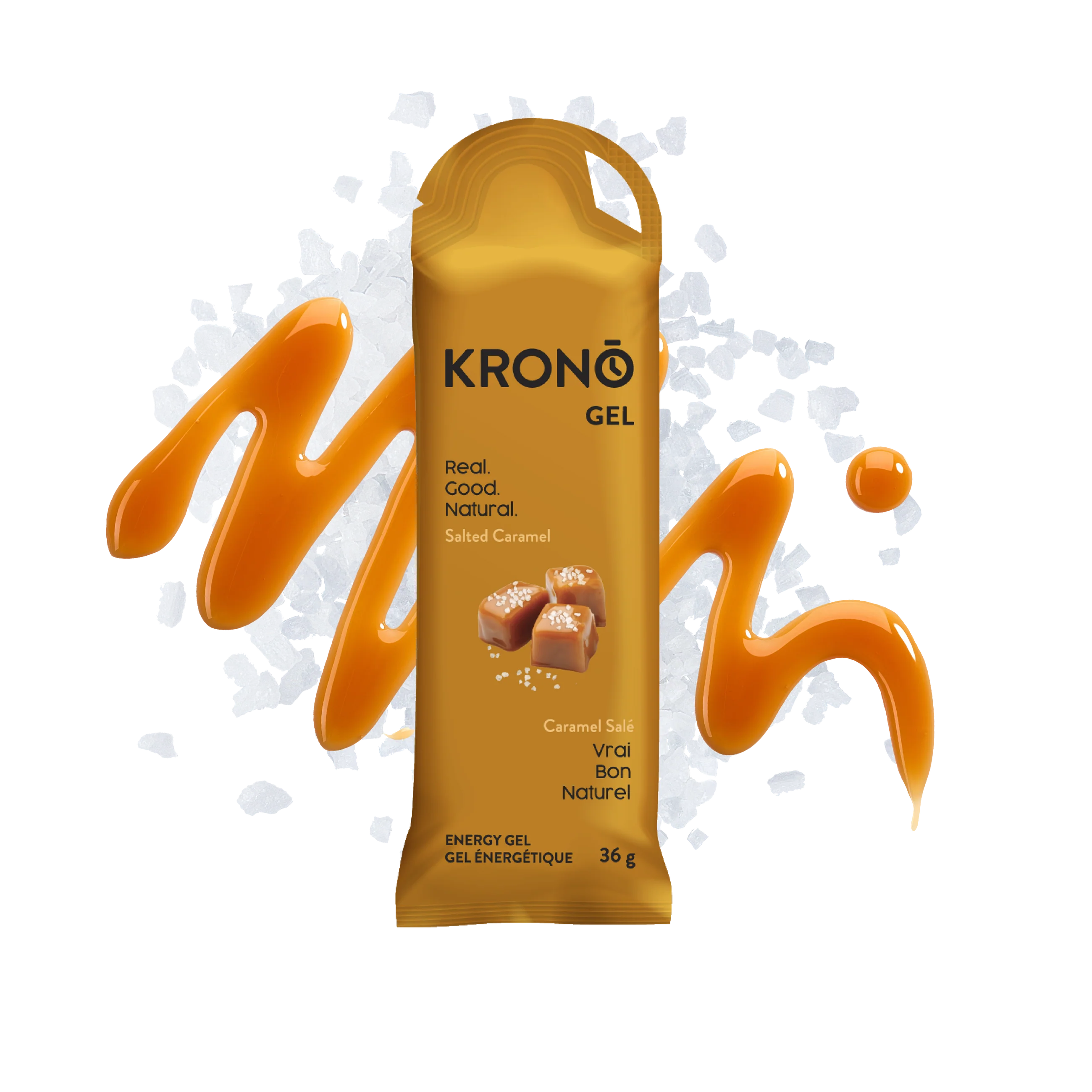 Krono Energy Gel - Salted Caramel, 36 g sachet